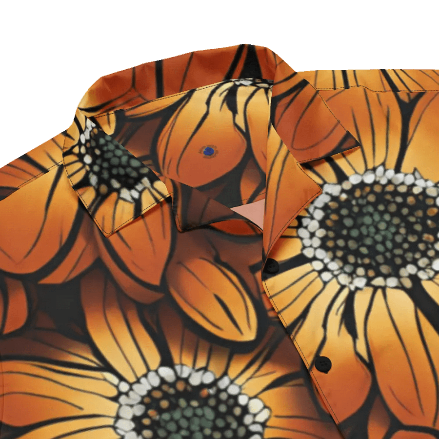 Sunset Blooms Hawaiian Shirt product image (5)