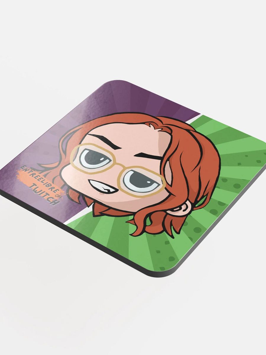 FLERT TWITCH EMOJI Cork Coaster product image (4)