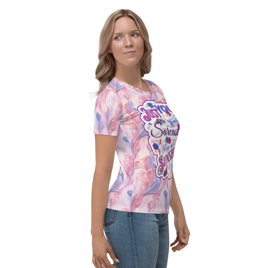 Funny Sarcastic Sunshine All Over Print T-shirt product image (5)