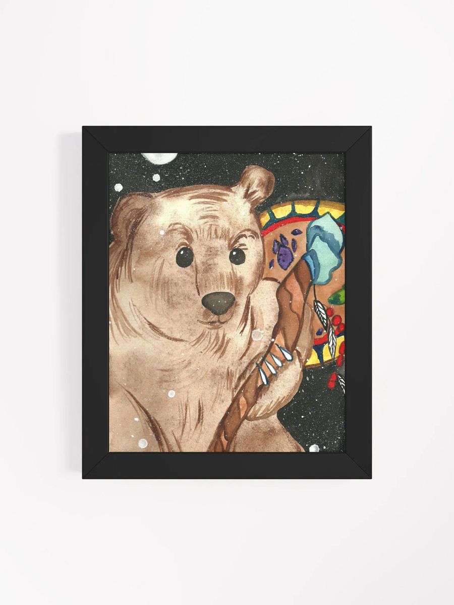 Bear Shaman Framed Print product image (22)