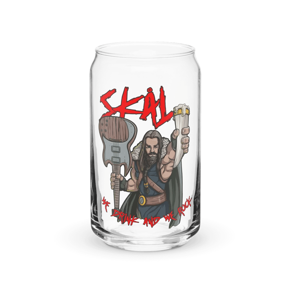 Viking Rock Cheers Can Glass product image (1)