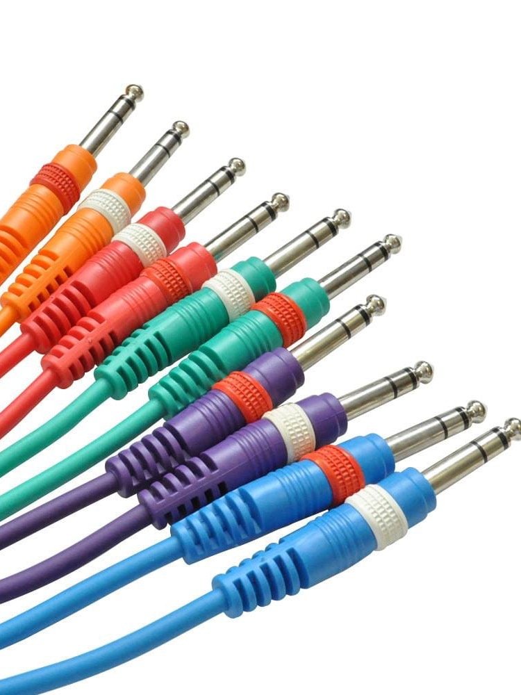 Seismic Audio SASPC1.5n 18" TRS 1/4" Patch Cable – Single Unit product image (2)