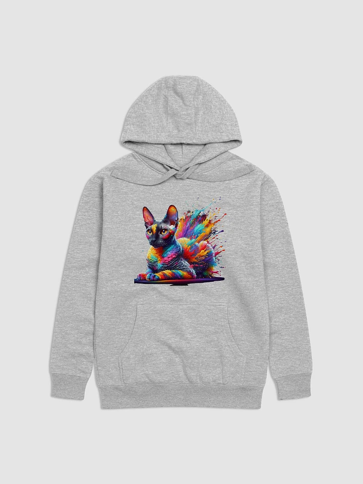 Cotton Heritage Unisex Premium Hoodie: Cornish Rex product image (3)