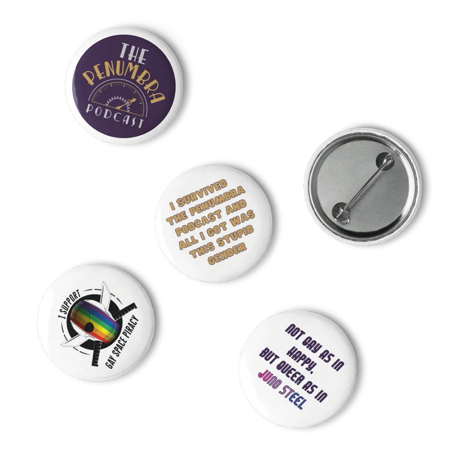 The Penumbra Podcast Pin Set (Juno) product image (4)