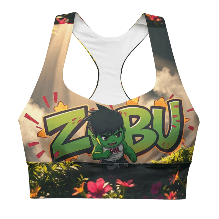Zabu Smash! All-Over Print Sports Bra product image (1)