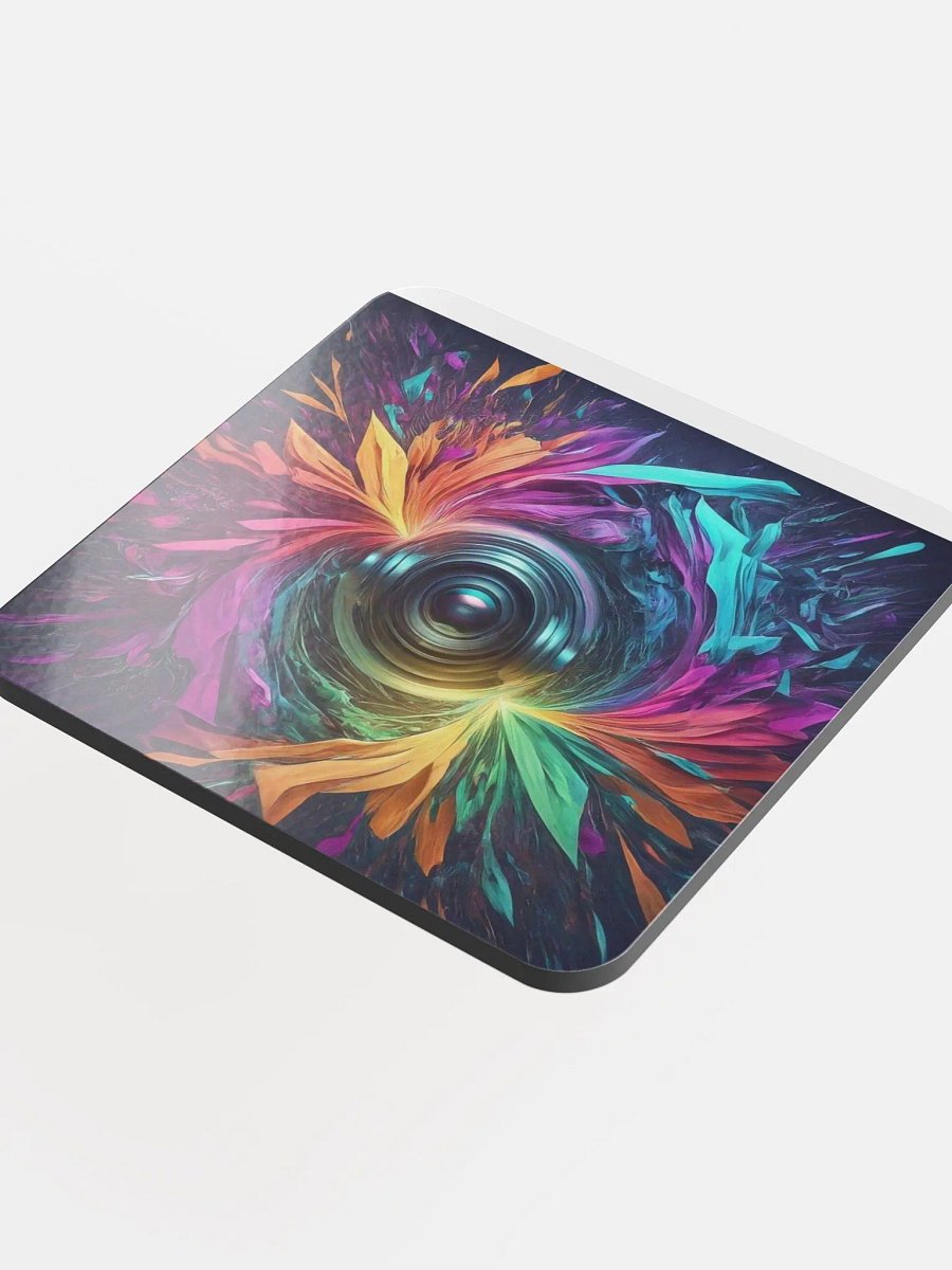 Energize Your Space with Glossed Cork Coaster product image (4)
