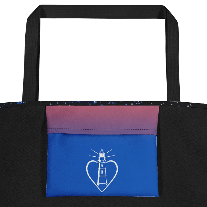 Tybee Island Lighthouse - Starry Night Tote Bag product image (2)