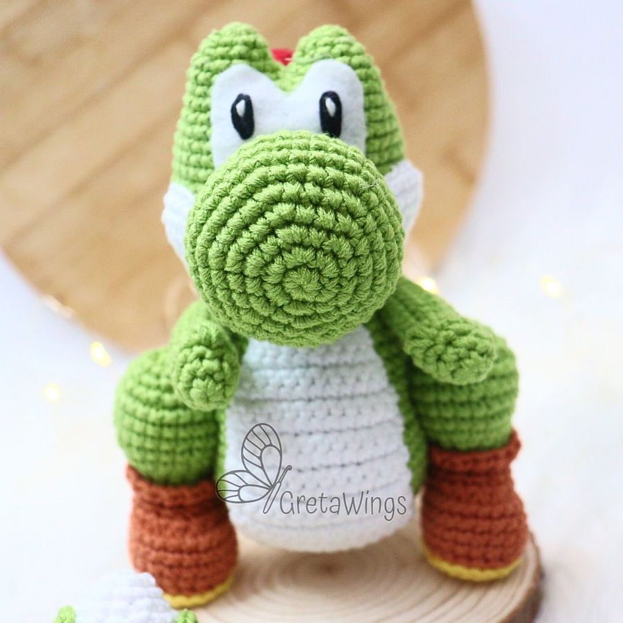 Patrón de Amigurumi de Yoshi (Descarga Digital) product image (5)