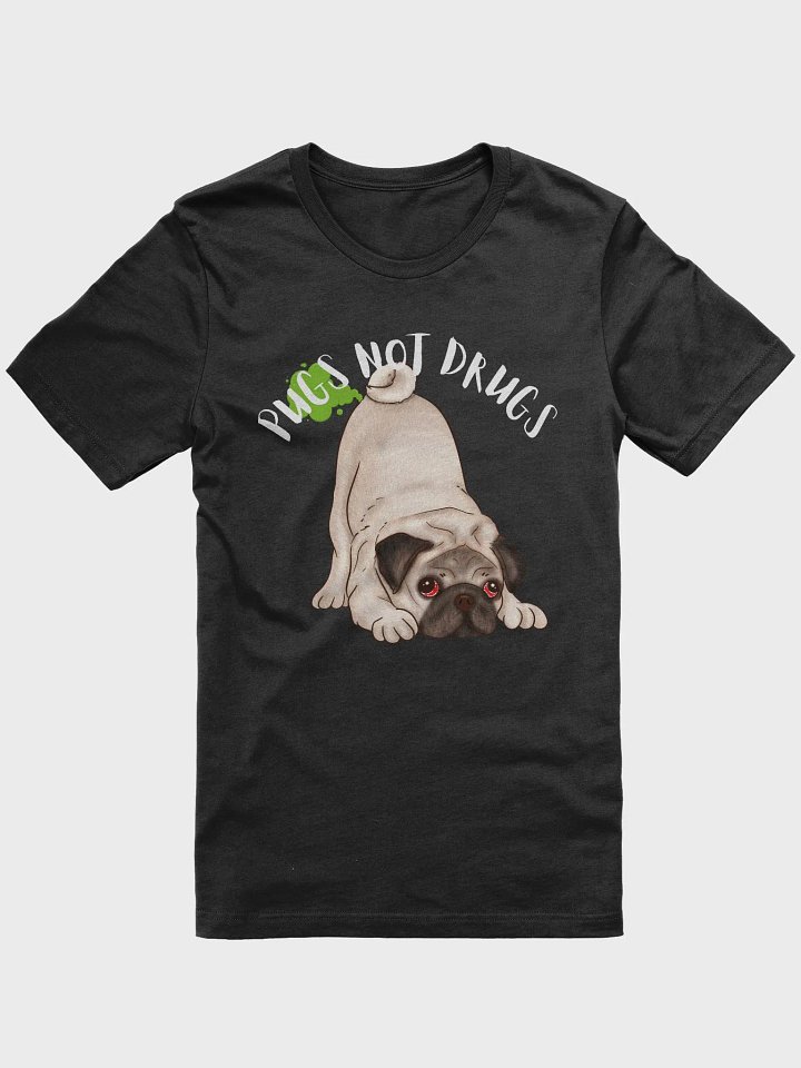 Funny Pug T-shirt Education Drug Free Shirt Perfect Dog Owner Gift t shirt For Pug Lover product image (1)