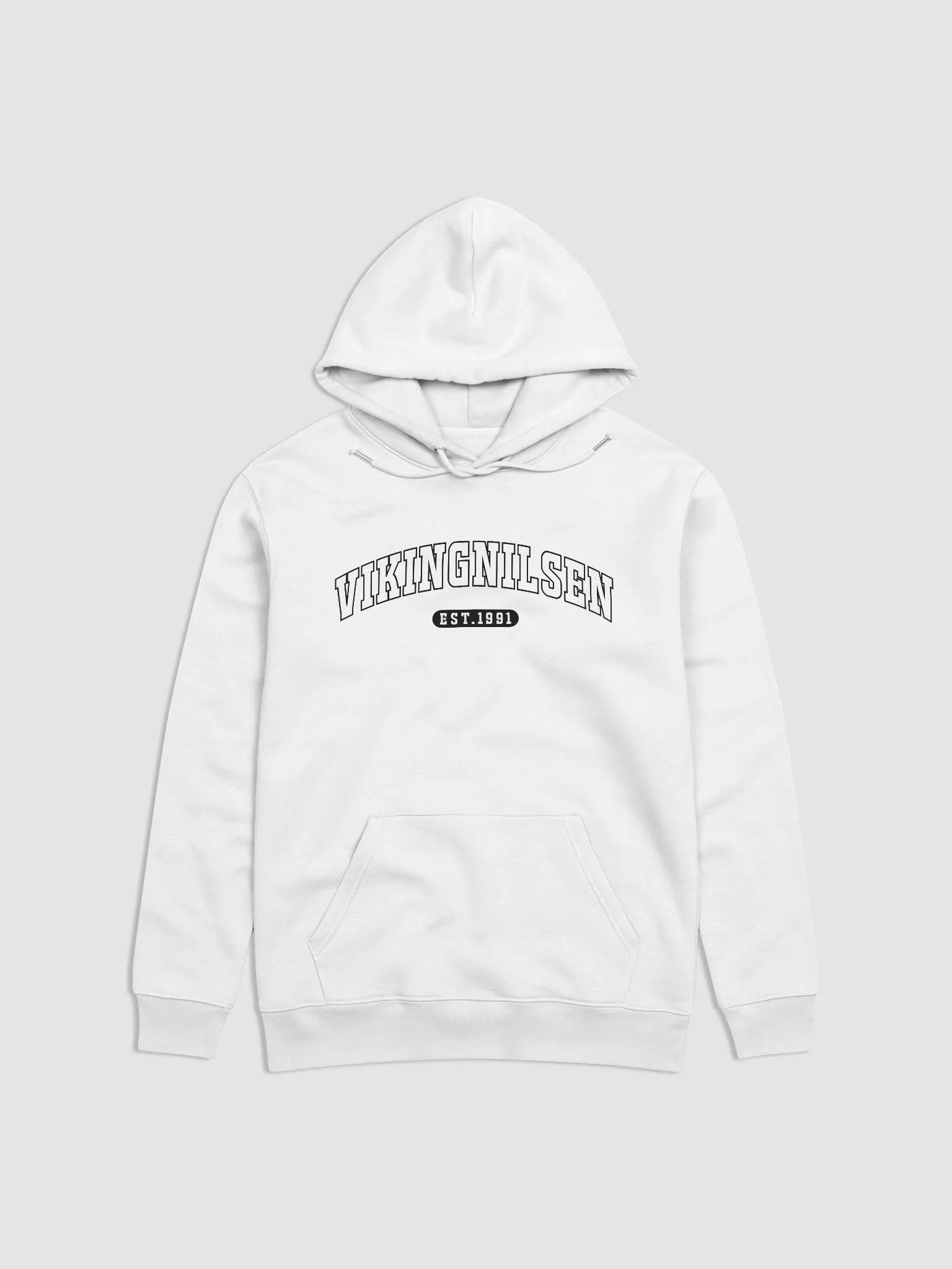 VikingNilsen est. 1990 Hoodie - White product image (1)