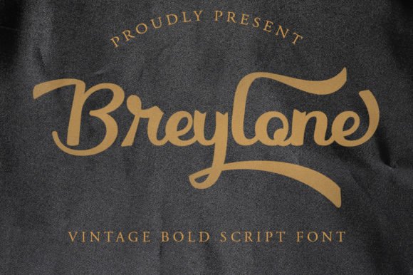 Breylone | Modern Bold Script Font product image (1)