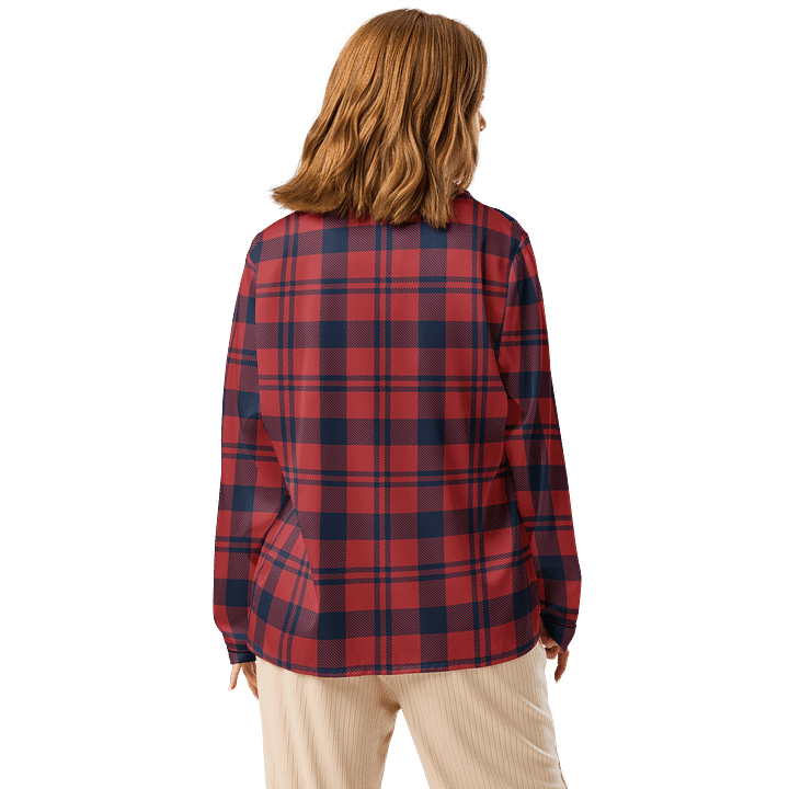 Chic Tartan Dream Women's Pajama Top product image (3)
