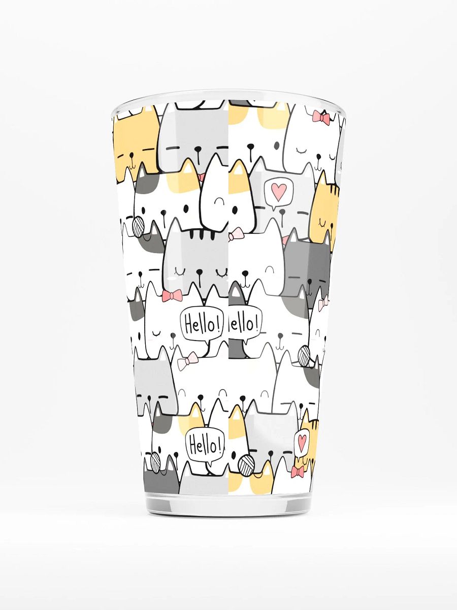 Hello Kitty Cat Party Pint Glass product image (2)
