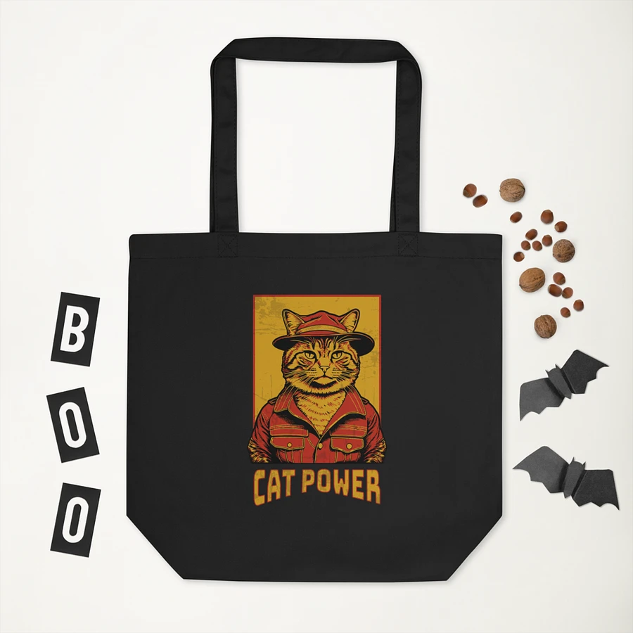 Cat Power Canvas Tote product image (3)