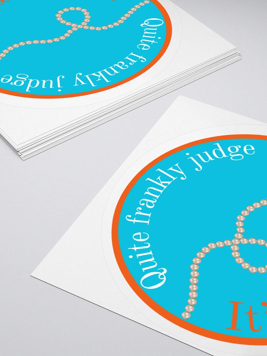 Voluminous Pearls Kiss Cut Stickers product image (12)