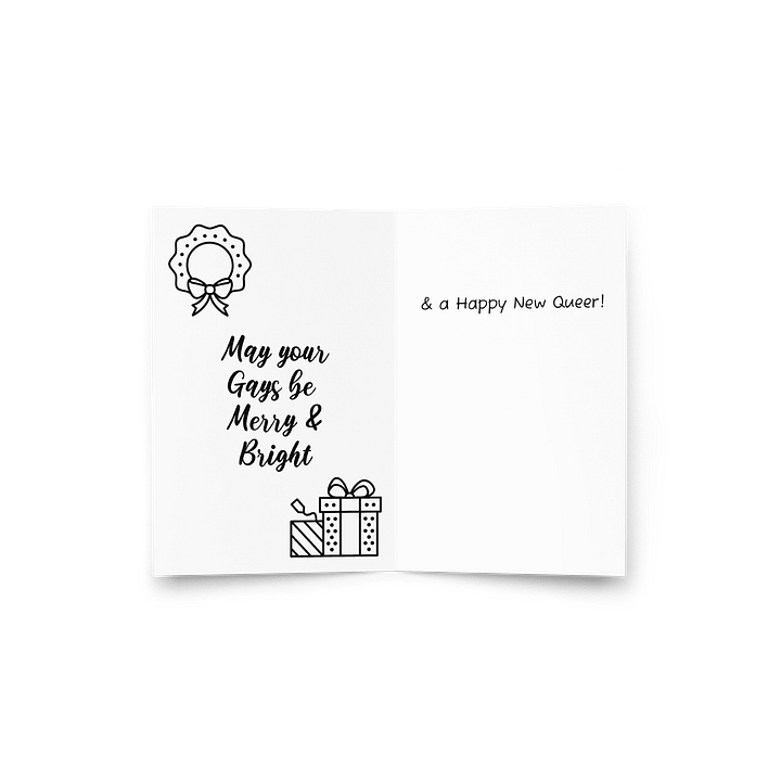 Happy Holi-gays Card product image (2)