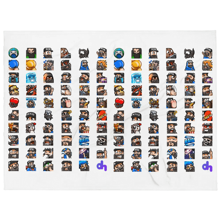 Emote Throw Blanket product image (1)