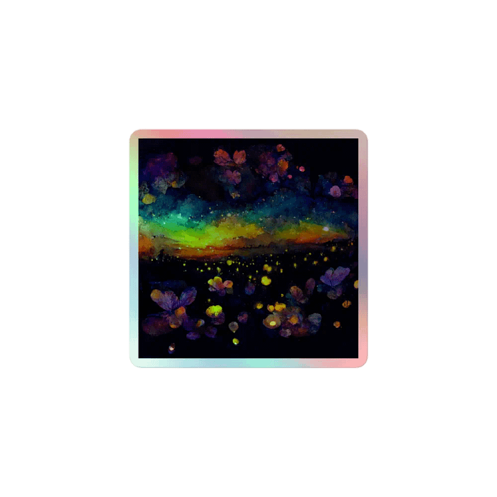 Aurora Dreams Holographic Sticker Sheet product image (1)