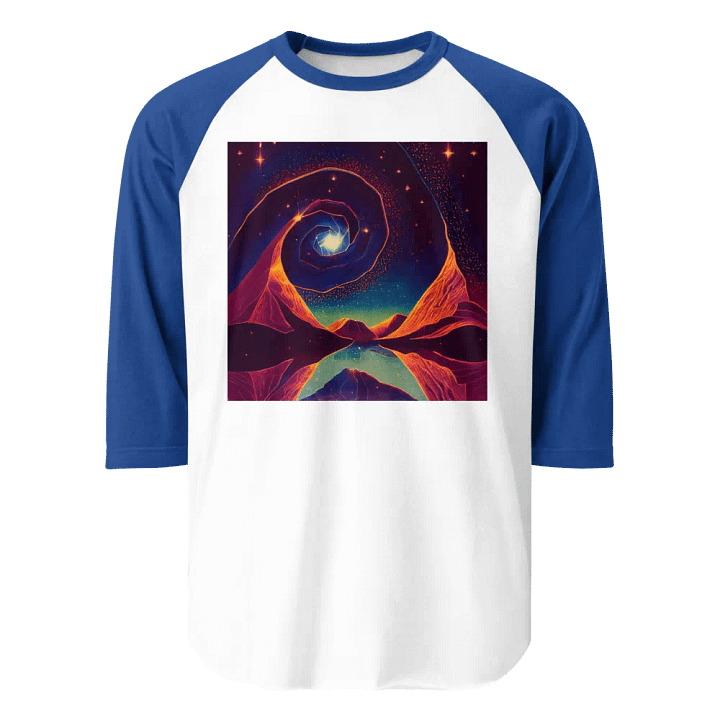 Celestial Peaks Raglan Tee product image (1)