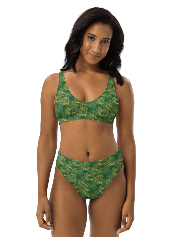 Golden Grove | Recycled High Waisted Bikini product image (3)