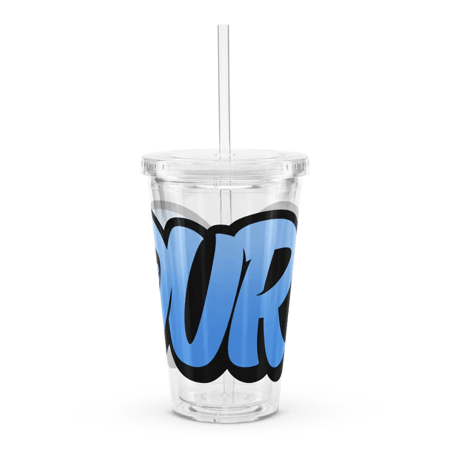 Its Durp graffiti name Clear Tumbler product image (1)