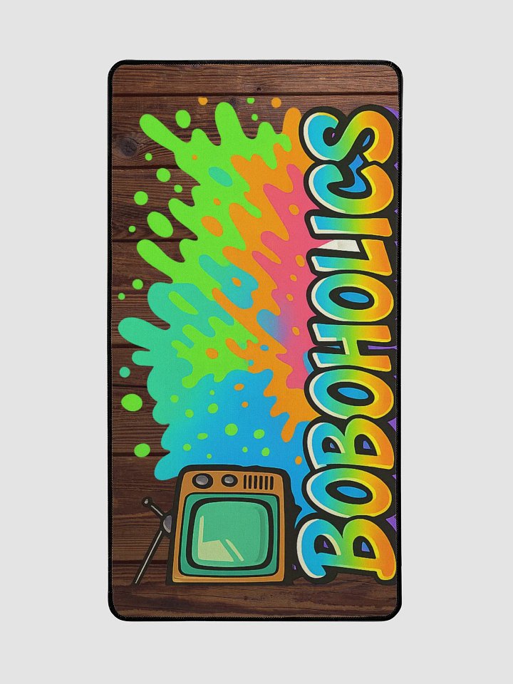Boboholics Retro TV Splash Desk Mat product image (2)