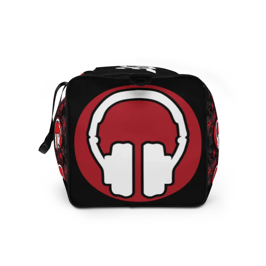 Paint Splatter Headphones All-Over Print Duffle Bag product image (9)