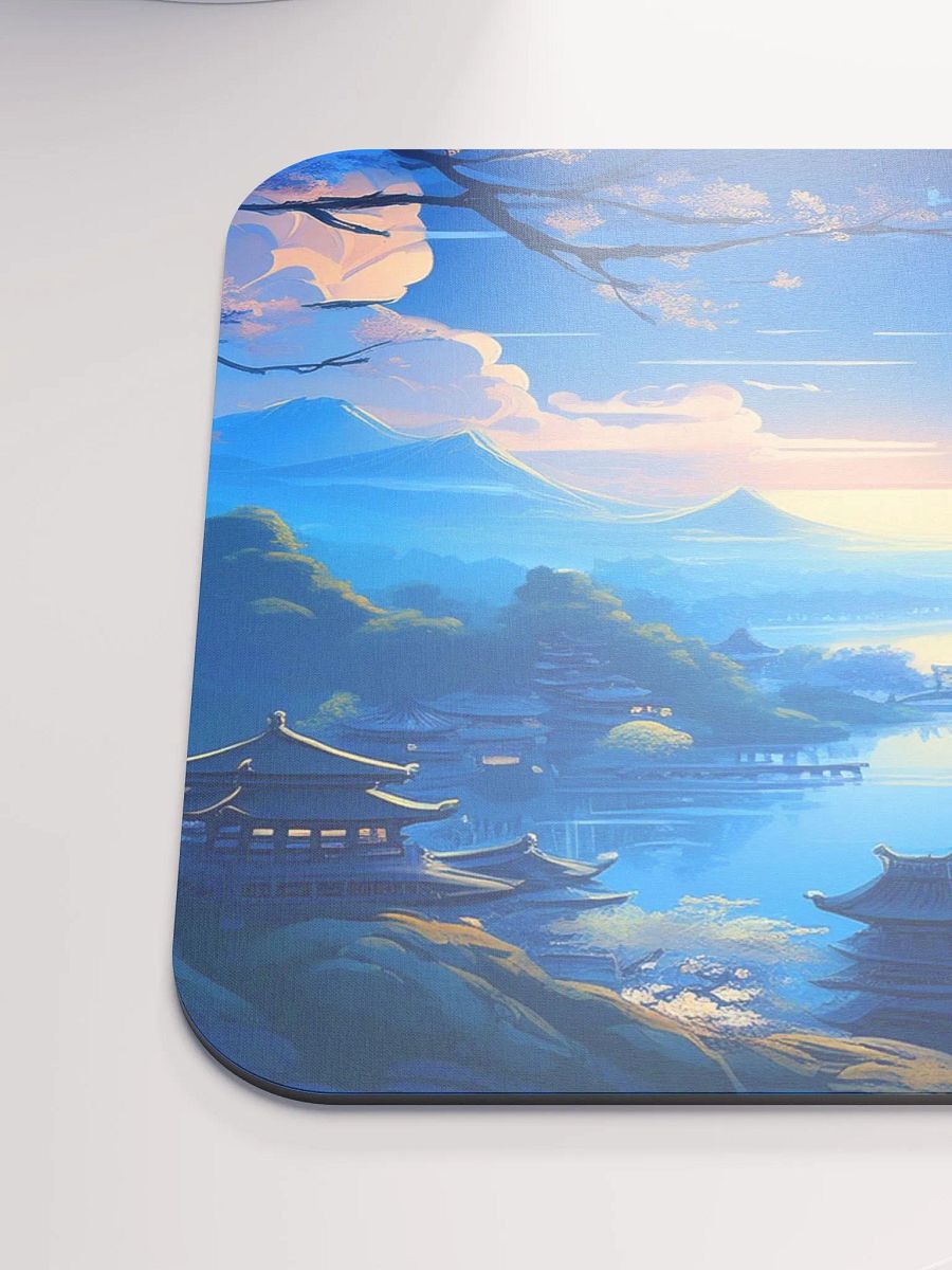 Azure Blossom Small Mouse Pad (7 x 9) product image (7)