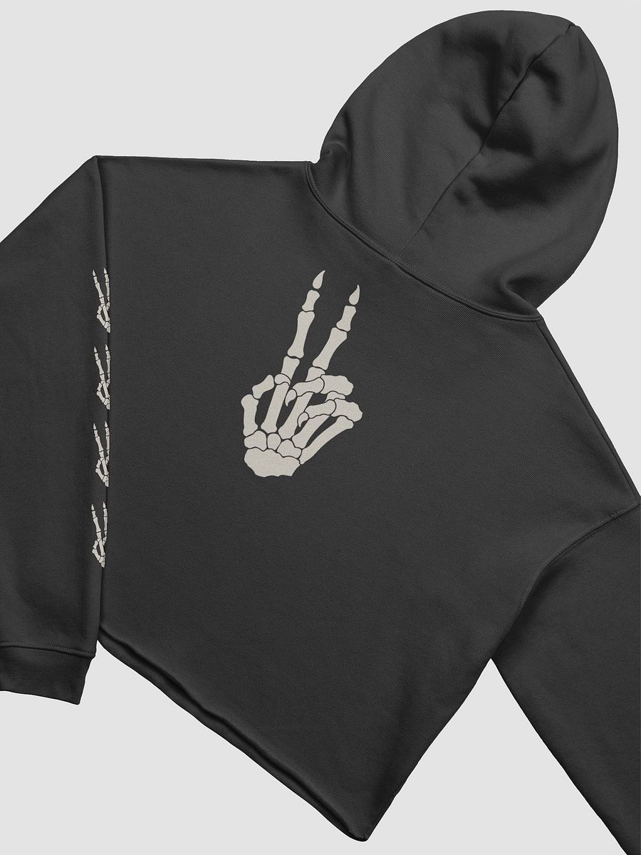 Peace Fleece Crop Hoodie product image (4)