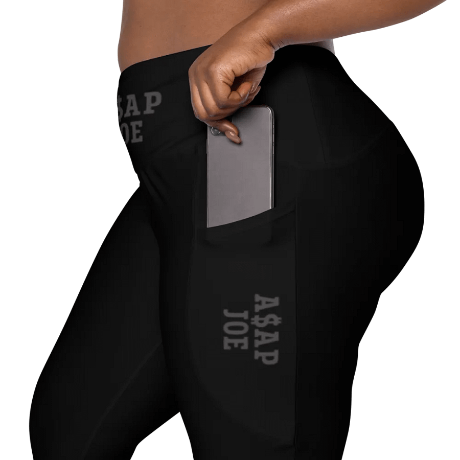 A$AP Joe Subtle Design Semi-Compression Crossover Leggings product image (8)
