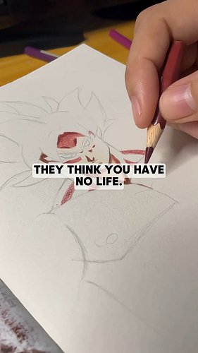 You're an artist #artist #fypシ #anime #artistlife #animeart #drawing #fanart #netflix #artistproblems #sketch