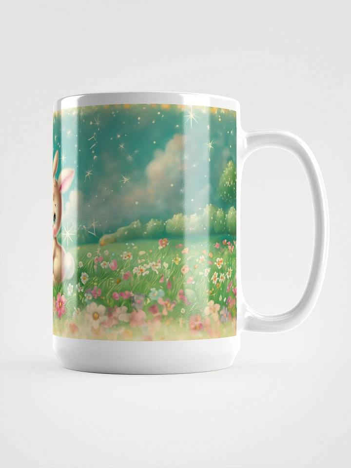 Rainbow Bunny Glossy White Mug product image (2)