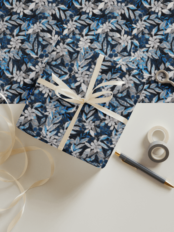 Blue White Garden Paper Sheets product image (4)