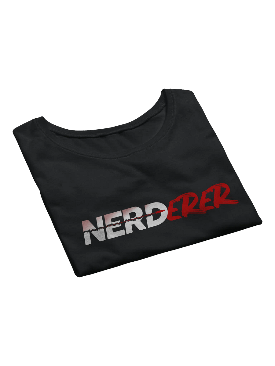 NERDerer Crop Tee (Black) product image (3)