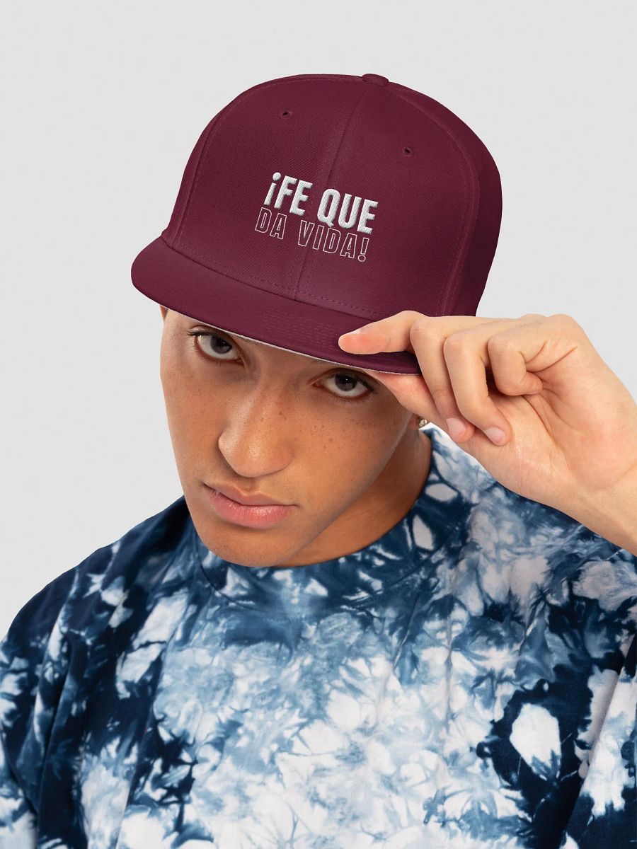Gorra de mezcla de lana | Fe que da vida product image (7)