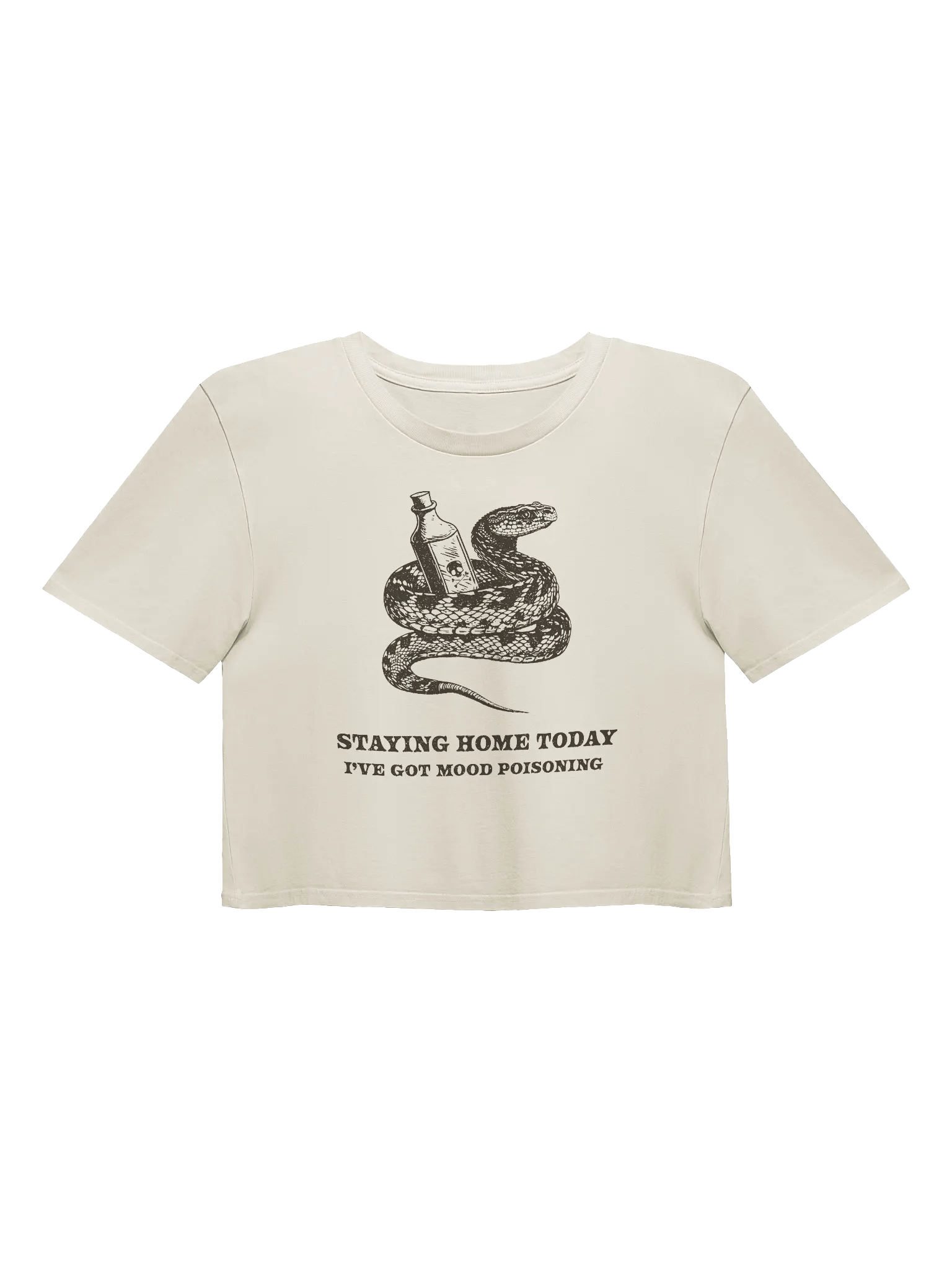 Mood Poisoning Ladies Crop Tee product image (6)