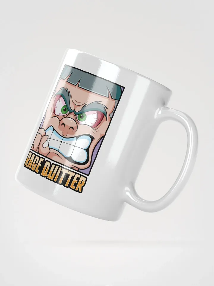 Funny Gamer Coffee Mug – Retro Rage Quit Design product image (2)