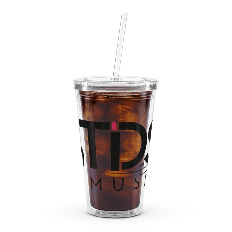 TDS Music 16oz Double Wall Insulated Tumbler - Clear, Music Themed Design product image (9)