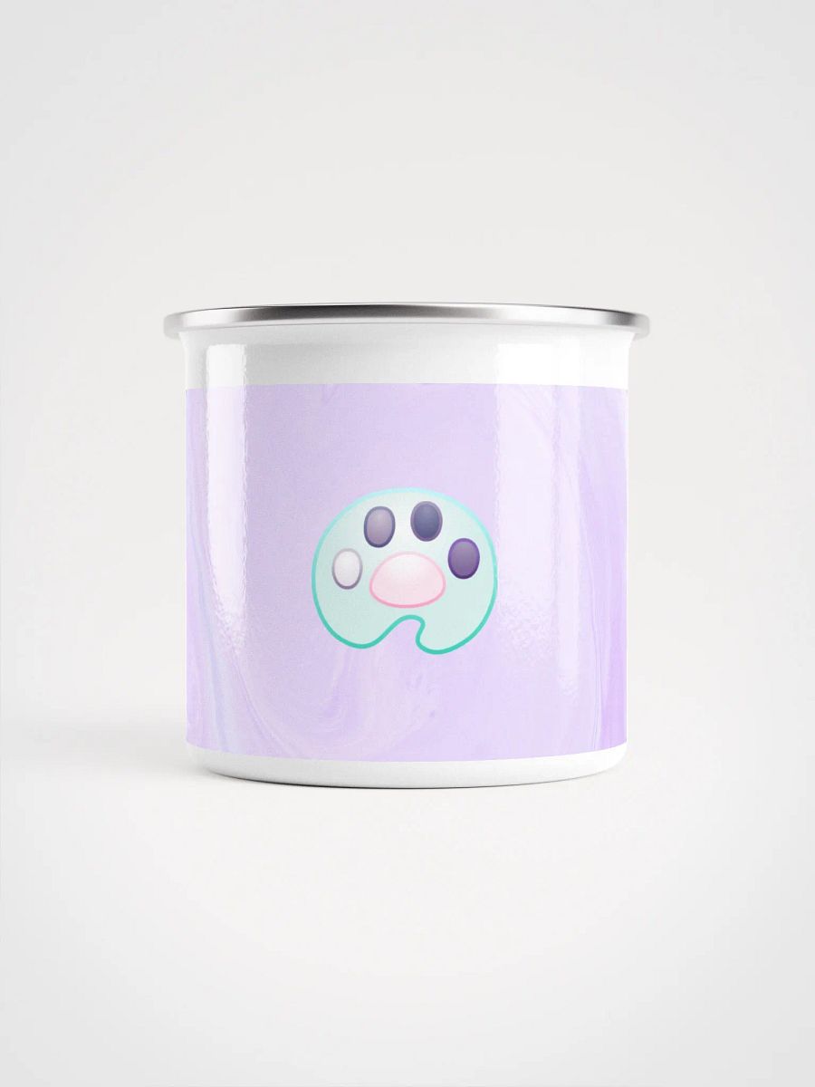 Squibble Design Paw Logo Enamel Mug product image (2)