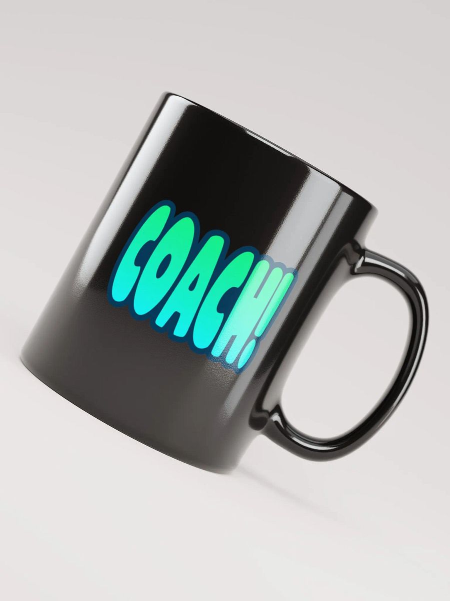 WHISTLE/COACH BLACK GLOSSY MUG product image (6)
