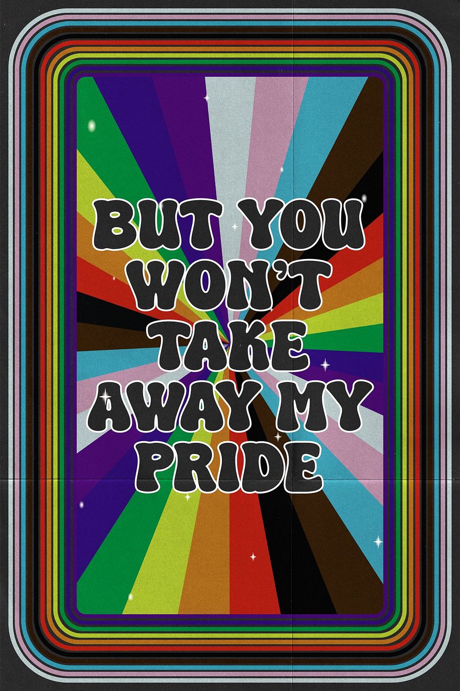 you won't take away my pride (pride flag) - DIGITAL DOWNLOAD product image (1)