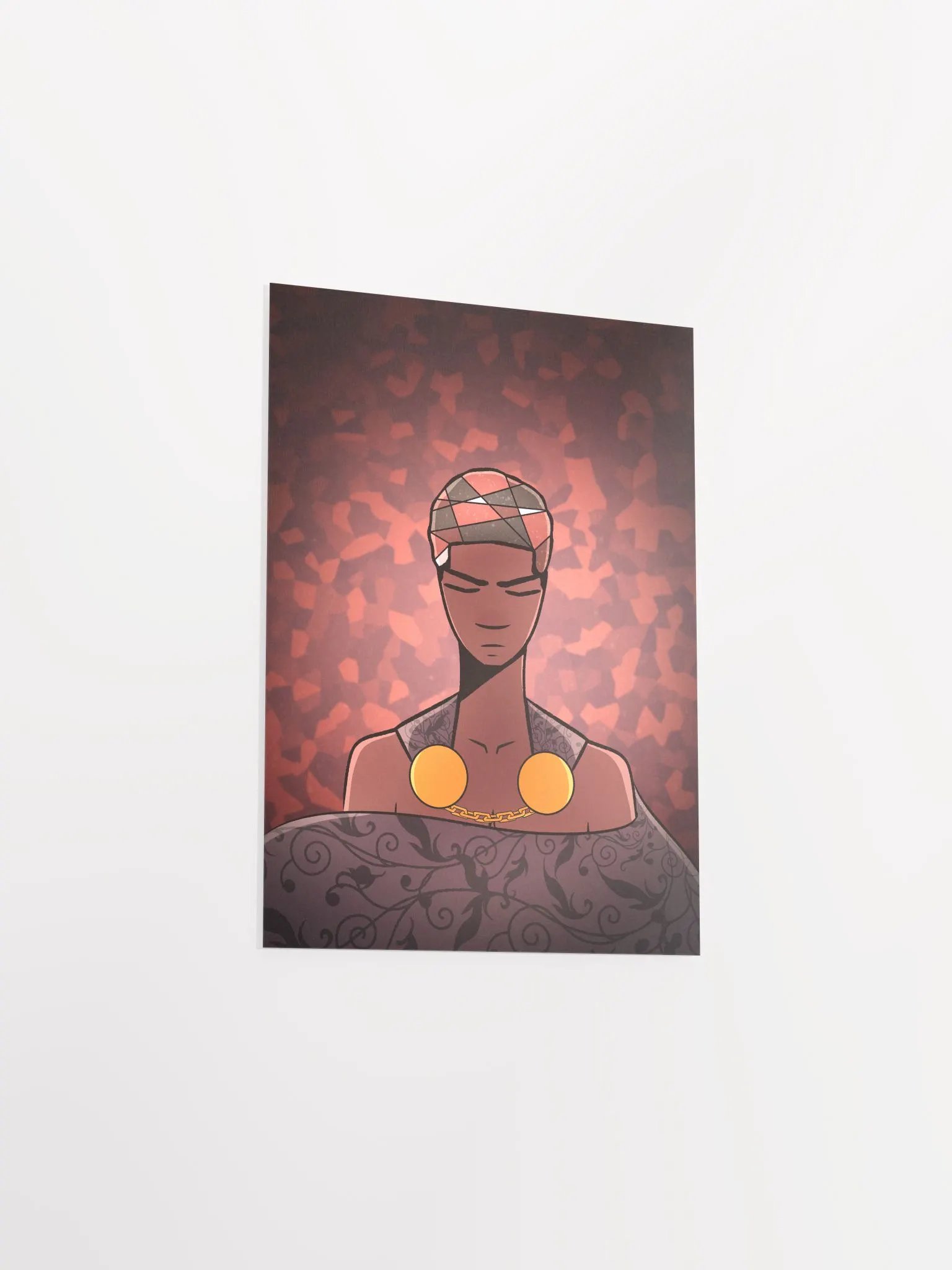Jean Stained Glass Print product image (3)
