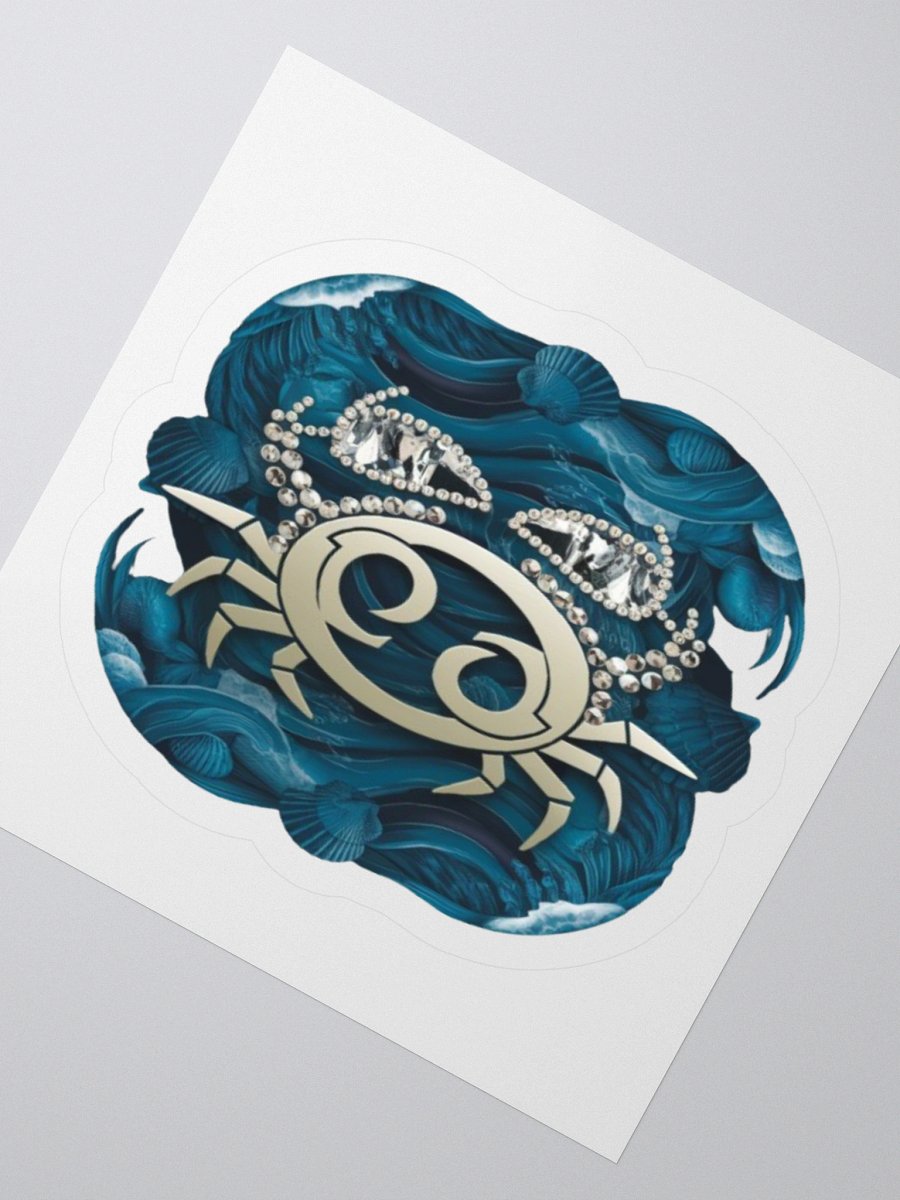 Cancer Zodiac Kisscut Sticker product image (6)
