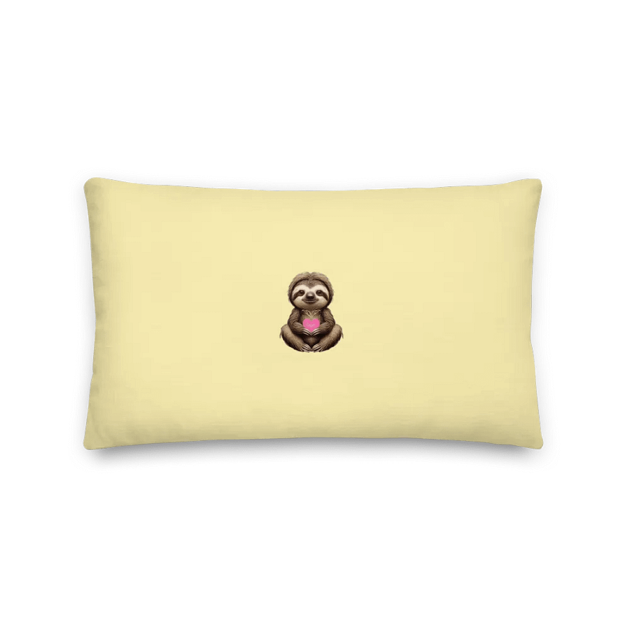 Sloth Love All-Over Pillow product image (5)
