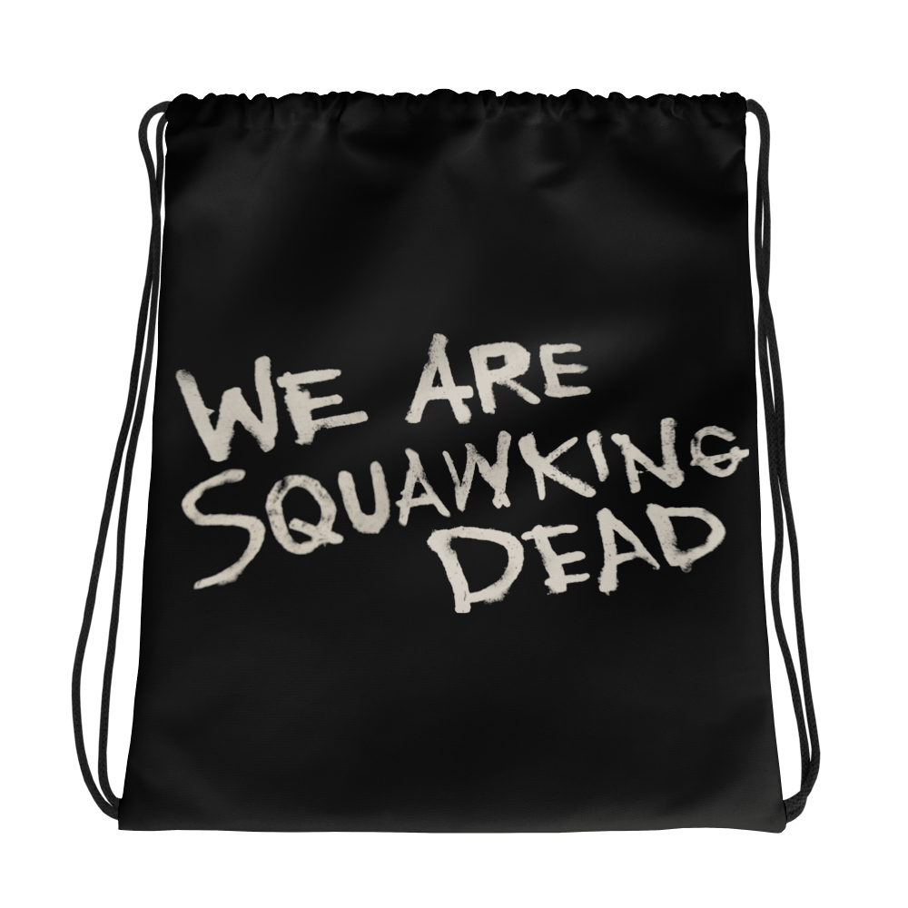 Classic Logo |Drawstring Tote (white) product image (1)