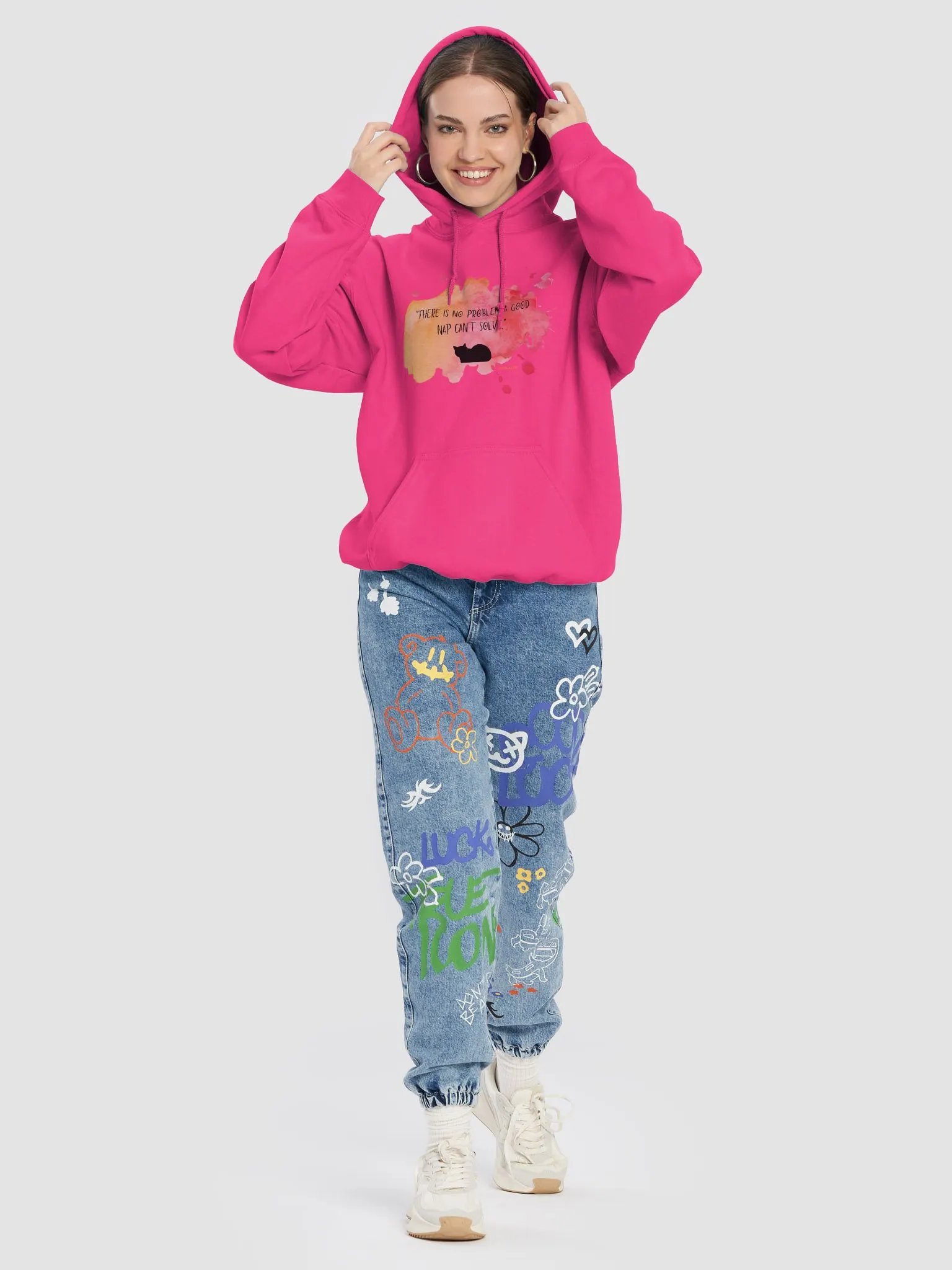 Dreamy Cat Nap Hoodie product image (65)