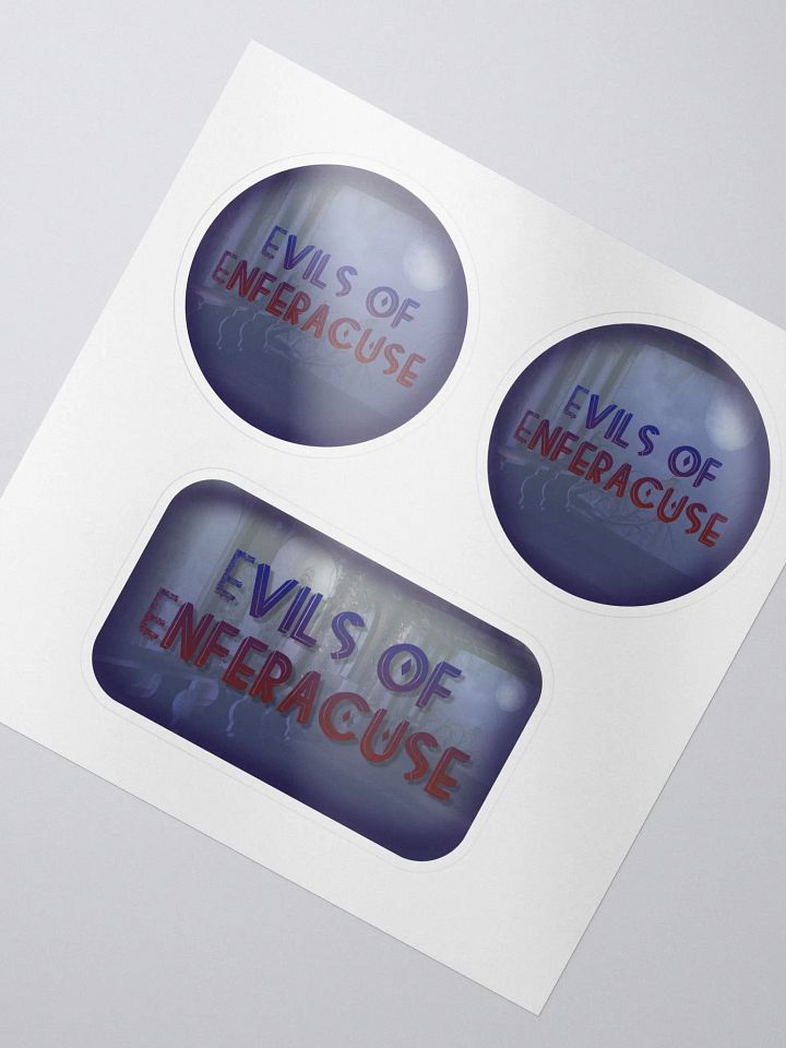 Evils of Enferacuse Sticker Set #1 product image (2)