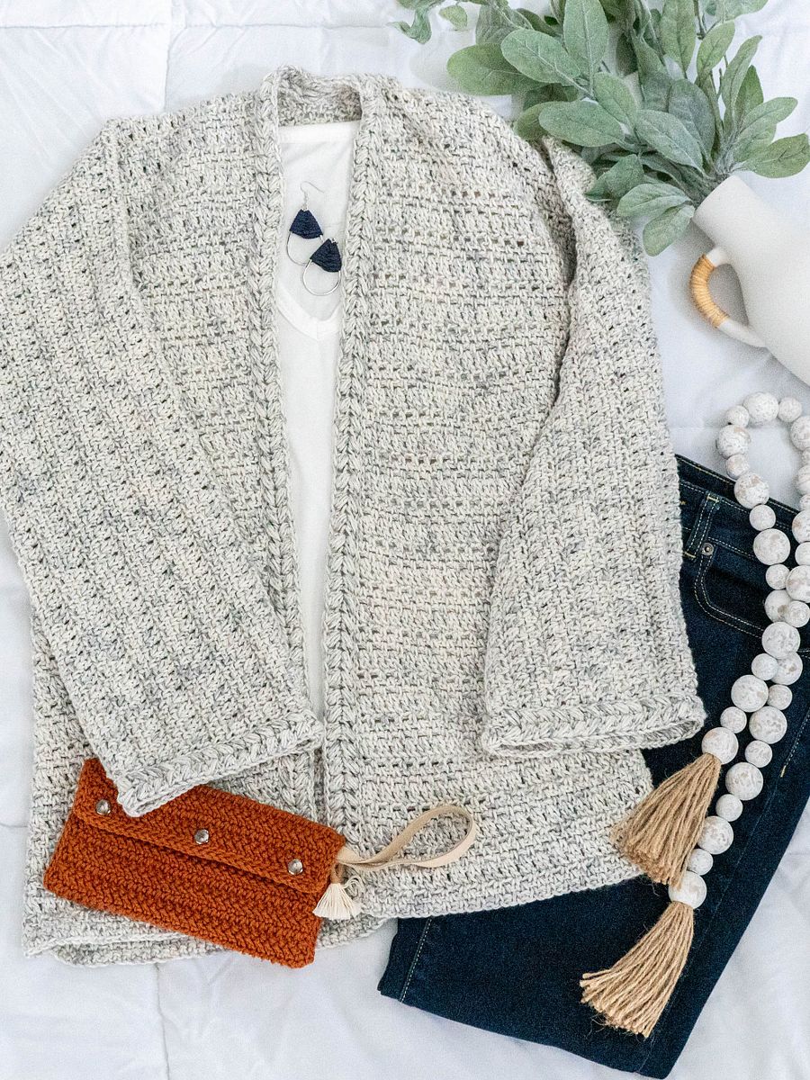 Get Comfy Crochet Cardigan Pattern product image (10)