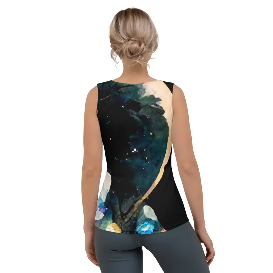 Ethereal Blossom All-Over Tank Top product image (2)