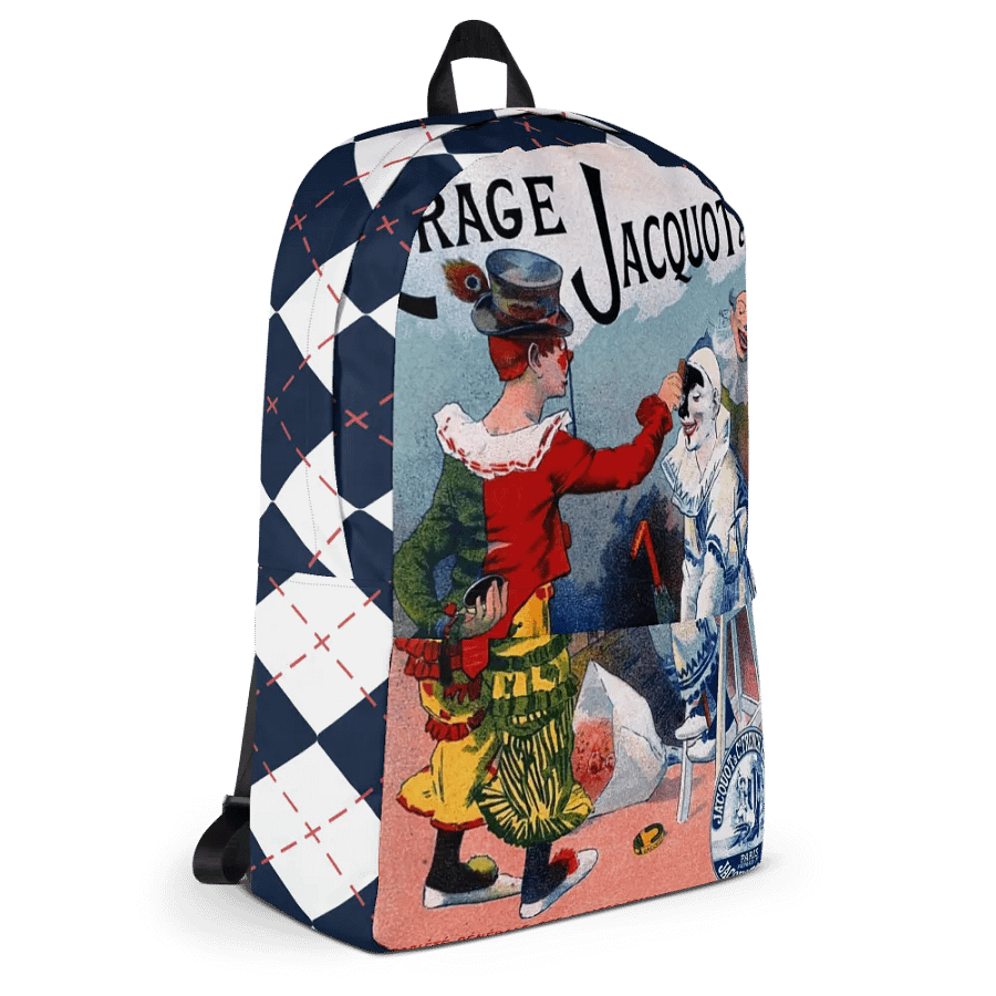 Harlequin & Mime All-Over Backpack product image (2)